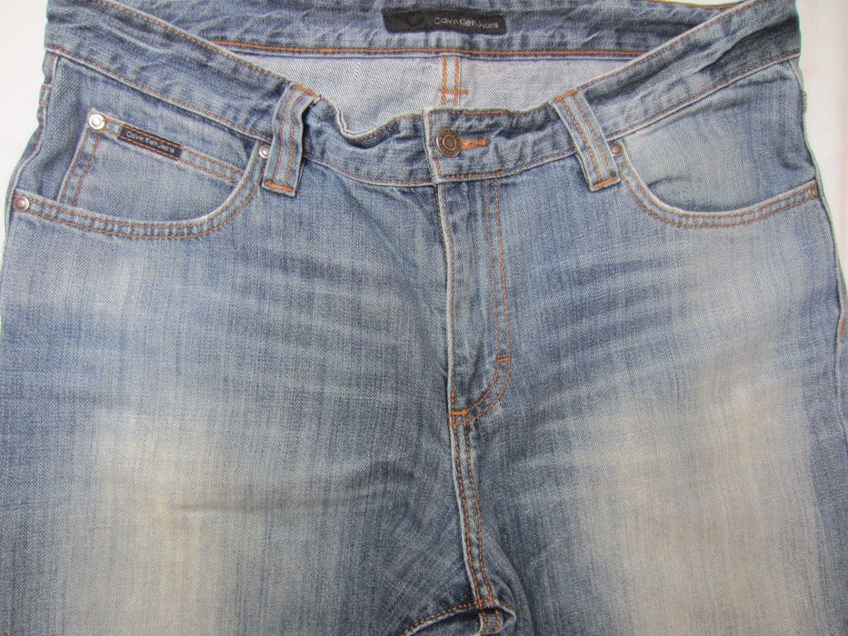 Blugi Calvin Klein,W34 L34,Talie=90cm,Lung=109cm,drepti