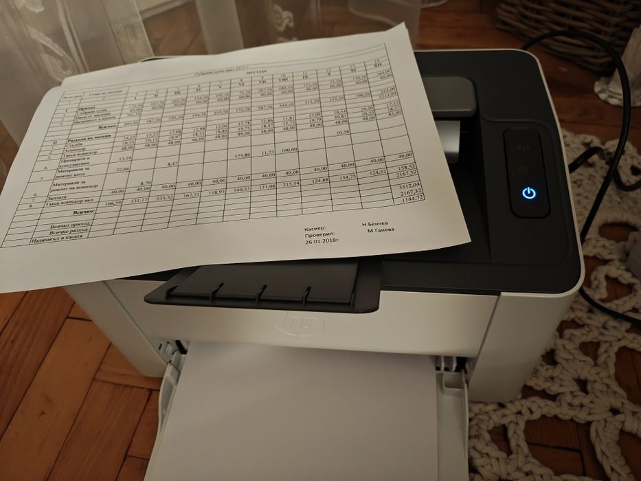 Принтер HP Lazer 107w-нов!