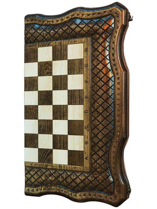 Joc sah si table din lemn masiv lucrate manual. Set sah Diamond  10011