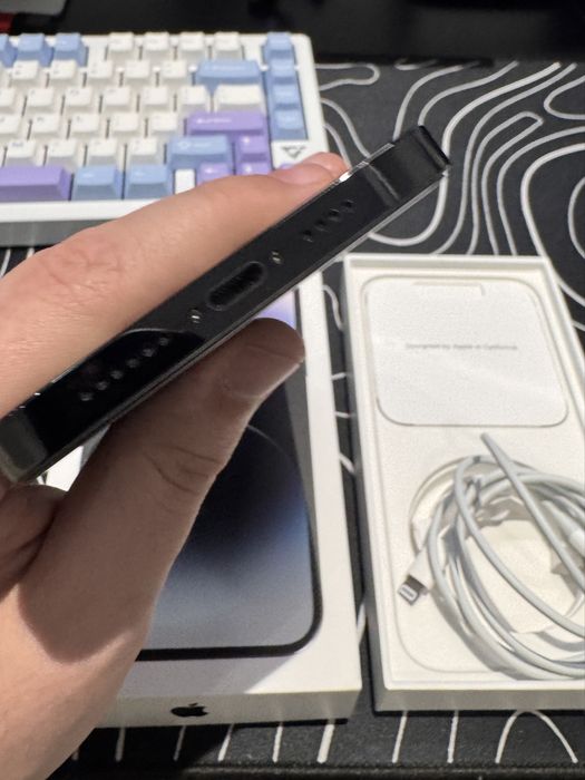 iPhone 14 Pro Max 128 ESIM коробка/документы/UZIMEI 2 слота