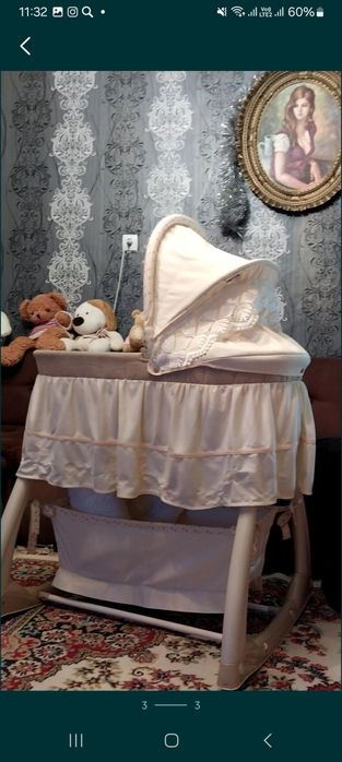 Люлька не механическая. Кровать