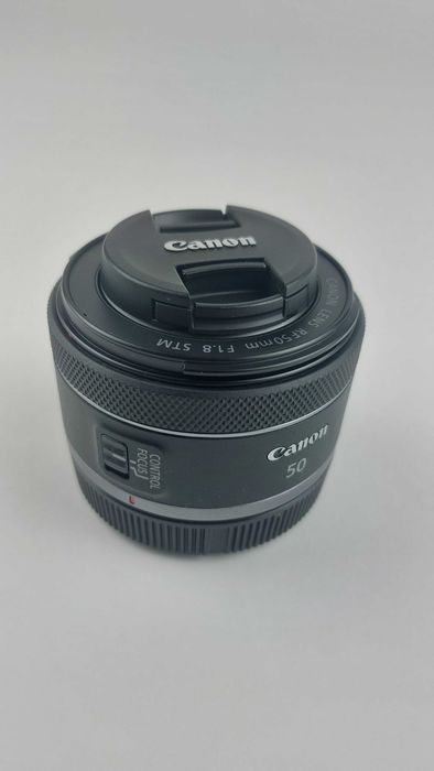 Vând Obiectiv Canon RF 50mm f1.8 STM - NOU / NEFOLOSIT