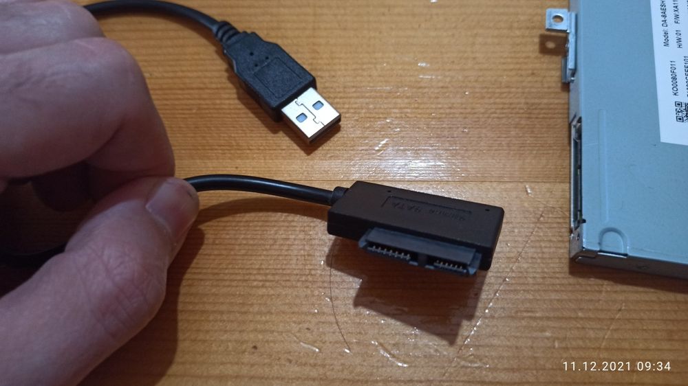 Кабель USB для привода DVD Ноутбука