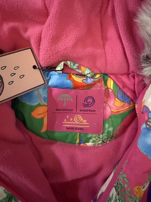 Комбинезон зимний для девочки