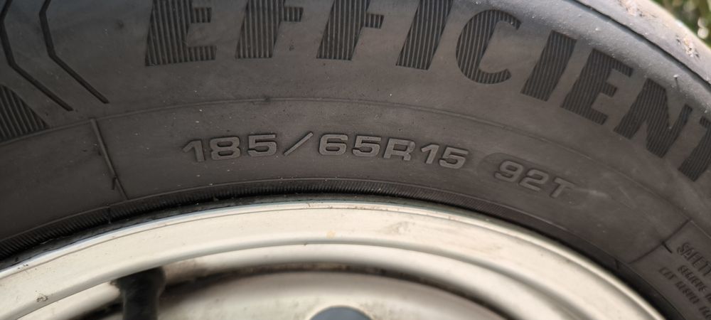 Летни Гуми Goog Year със стоманени джанти за Fiat Doblo 185/65R15  92T