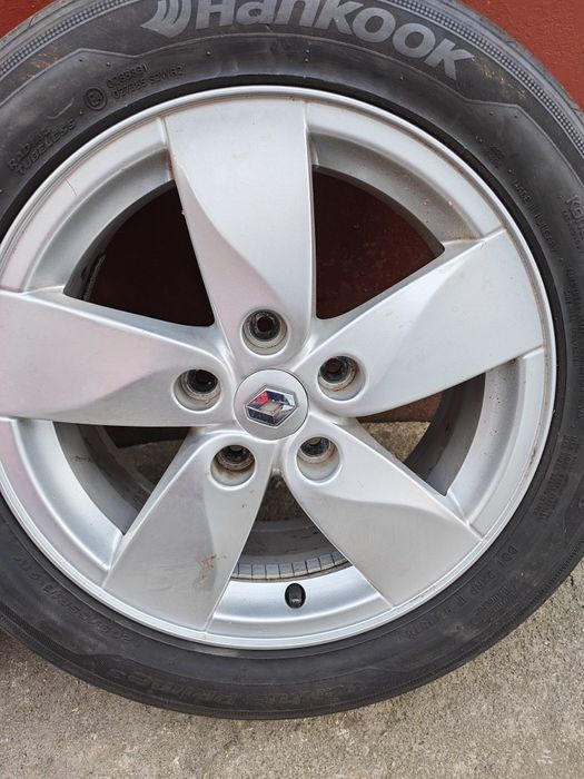 Jante aliaj originale Renault R16 5x114.3 + anvelope 205/55 R16