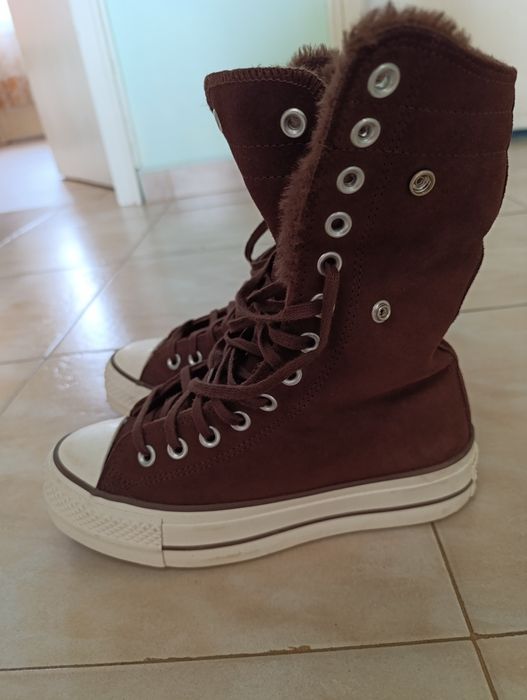 Converse  Chuck Taylor All Star Fold-Over Lift Platfo