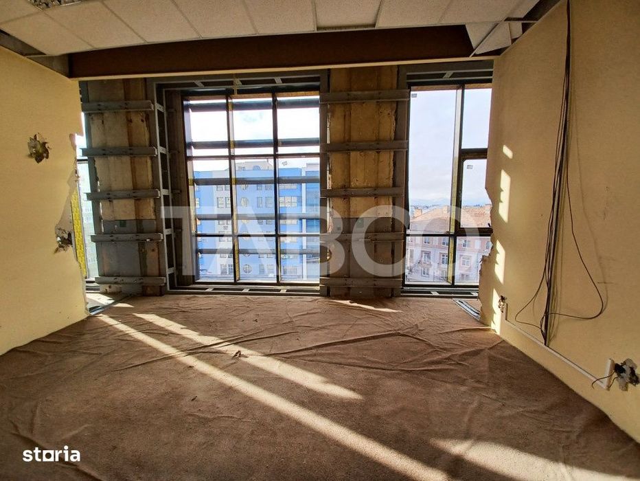 Spatiu de birouri pe Mihai Viteazul Sibiu compartimentare dupa nevoi