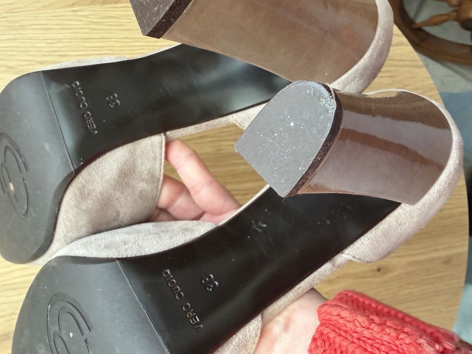 Pantofi Musette piele intoarsa, 38