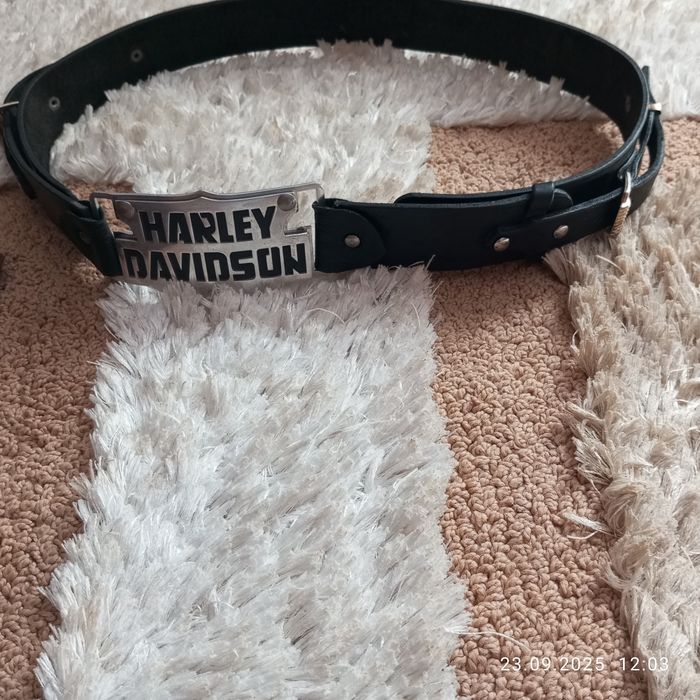 Харли девидсон ботинки и ремень натуральная кожа