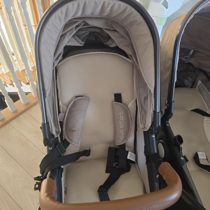 Carucior 2 in 1 pentru gemeni Chipollino