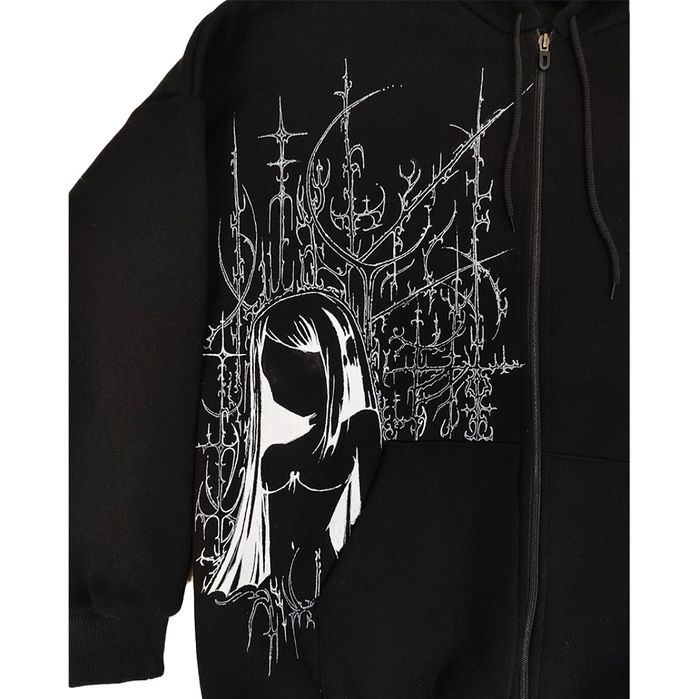 Кастом зип худи киберсигилизм