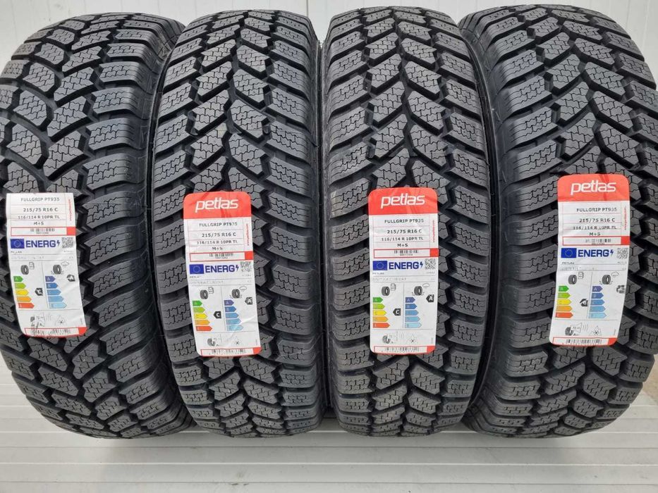 215/75 R16C, 116R, PETLAS PT935, Anvelope de iarna M+S, PROMOTIE