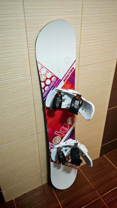 Placa snowboard Salomon 140 cm -boots burton