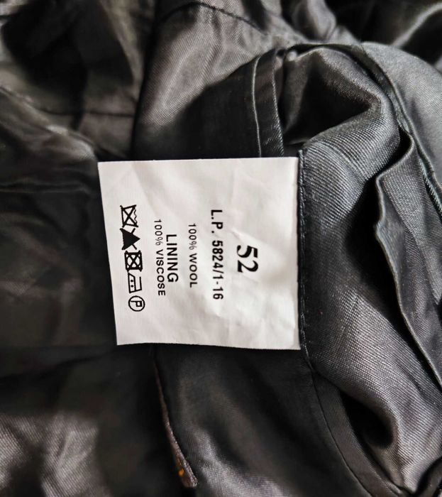 Loro Piana Новозаландска мериносова вълна мъжко палто размер 52 / XL