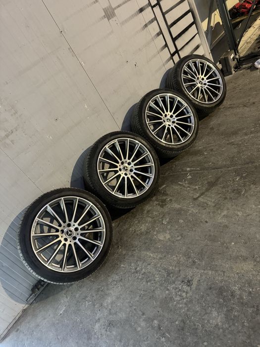 Jante Roti Mercedes S Class W222/W223 R20 Anvelope ca Noi Originale