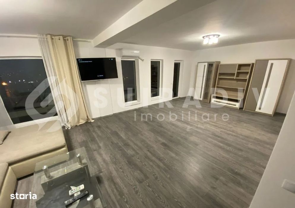 Penthouse de închiriat cu vedere panoramică asupra orașului,Grigorescu