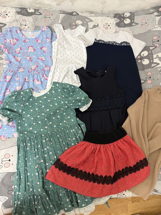 Продам одежду для девочки 7-8 лет (рост 134)