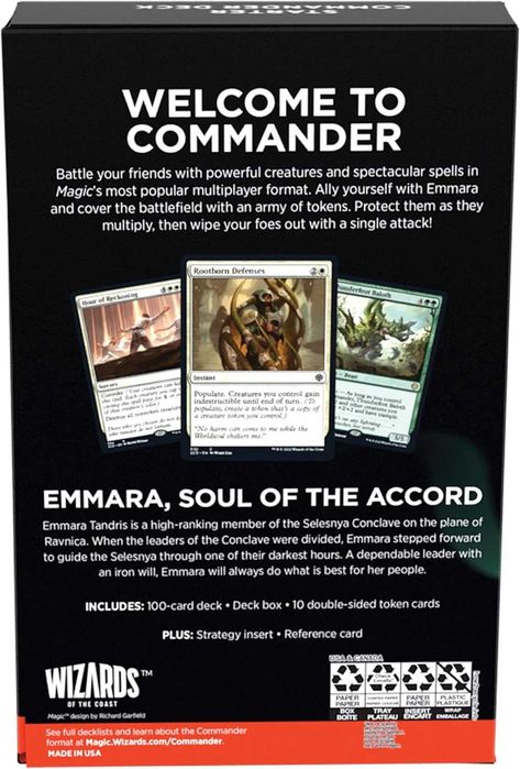 Magic: The Gathering. Starter Commander Deck