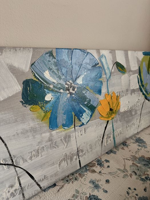 Ръчно рисувана картина за стена, маслени бои