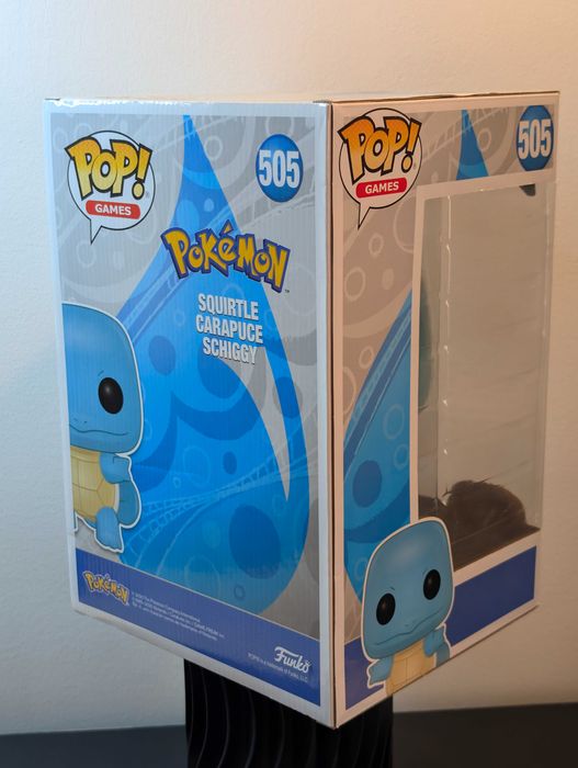 Funko Pop Pokemon Squirtle #505 25cm - Jumbo