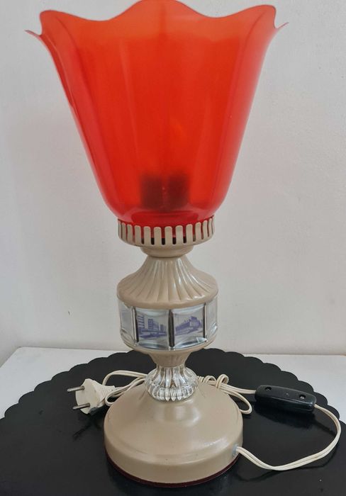 Ретро настолна лампа Градски Забележителности СССР