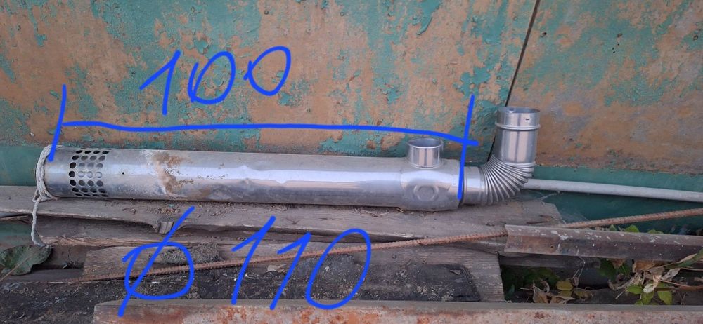 Дымоход коаксиальный для газового котла
