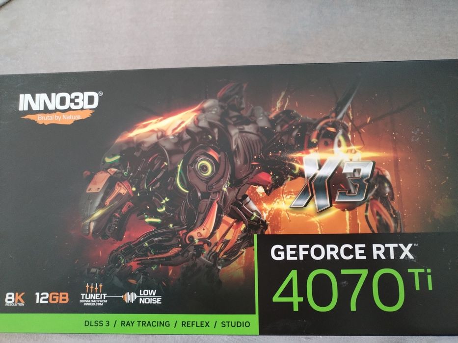 RTX 4070ti + 3 вентилатора