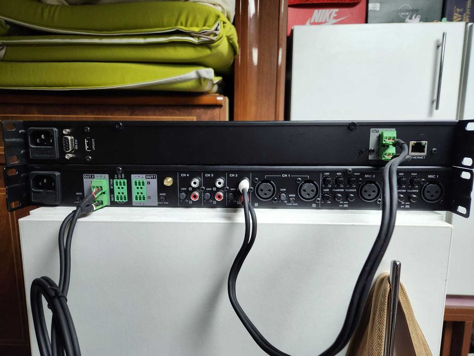 Vand Audac Audio player ISP40 si preamplificator Audac Pre126 Sistem.