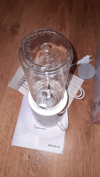 Blender , 150 W, 0.35 Litri, Alb, nou