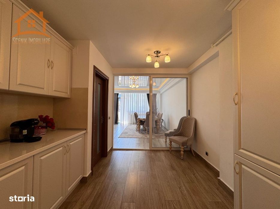 Isaran, cel mai mic pret/mp/zona, apart. modern, cu 3 camere, mobilat