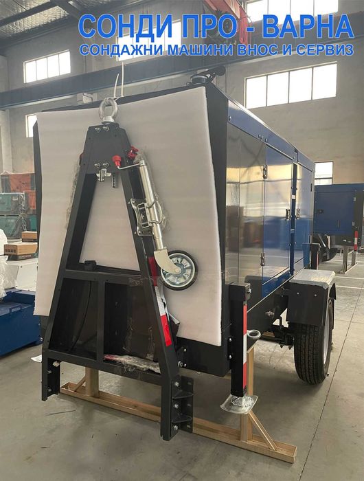 Мобилен винтов компресор LN11m3-10, 11м3/мин, дизелов 148 к.с, 10 бара