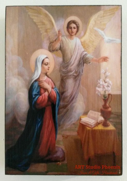 Икона Благовещение ikona Blagoveshtenie