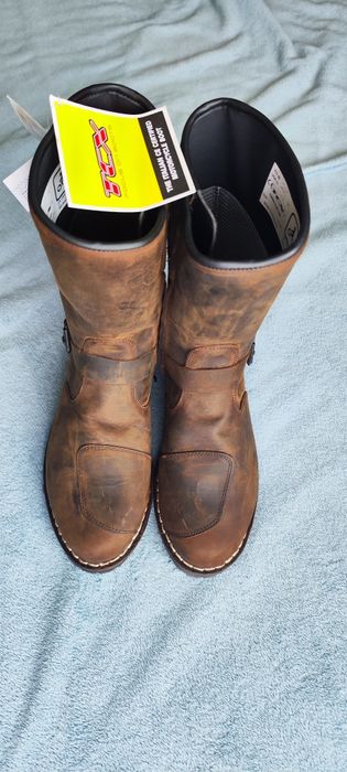 Cizme moto TCX piele naturala mărime 45 NOI