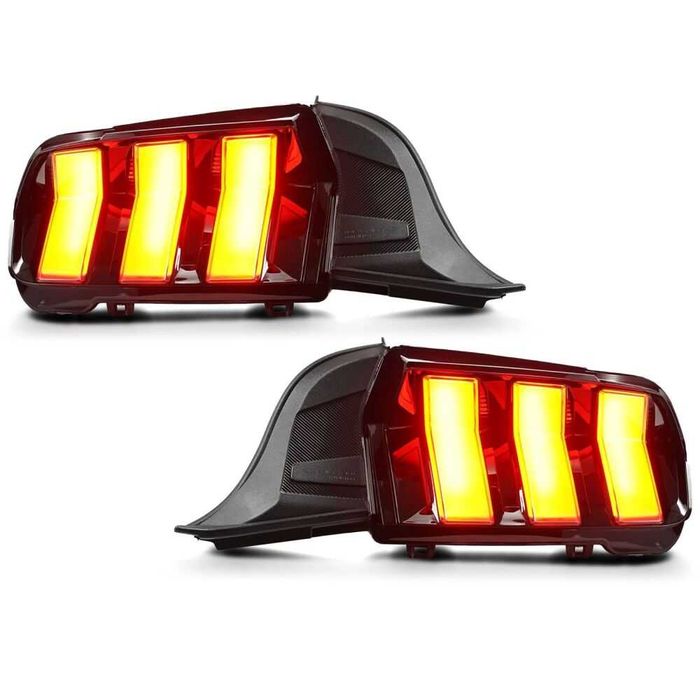 Стопове с динамични жълти мигачи за Мустанг 2024- S650 USA Mustang