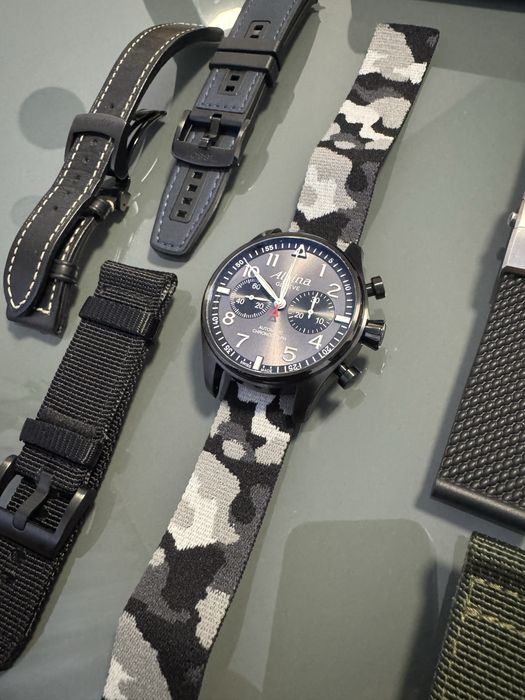 Alpina Pilot 44mm Chronograph Automatic