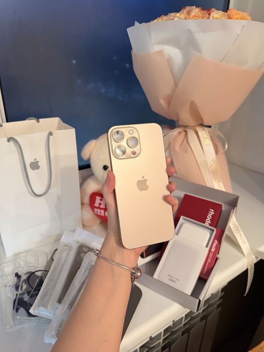 Продам Iphone 16 Pro Max 256gb EAC Gold Sulpak Алматы