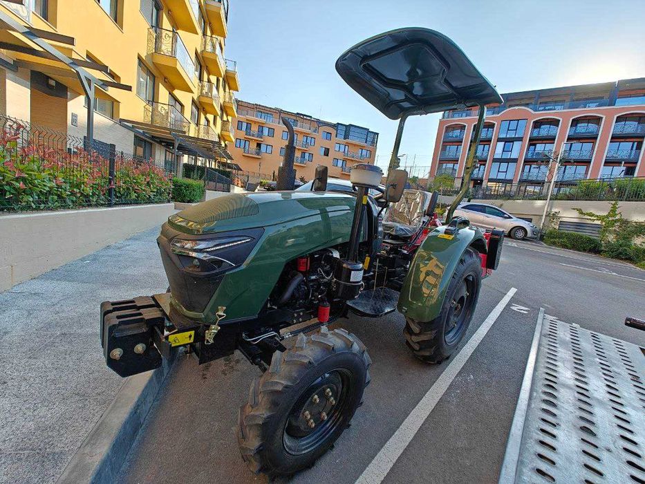 Топ цена! Трактор с мулчер за косене на висока трева и храсти