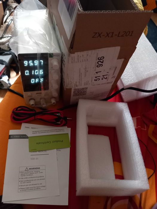 Sursa de alimentare DC 0-120V/3A(NOUA)