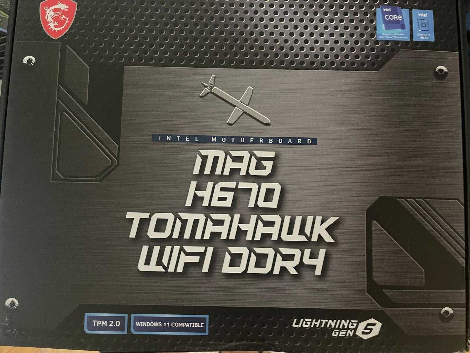 売り切れ必至！売り切れ必至！新品未開封品 MAG H670 TOMAHAWK WIFI