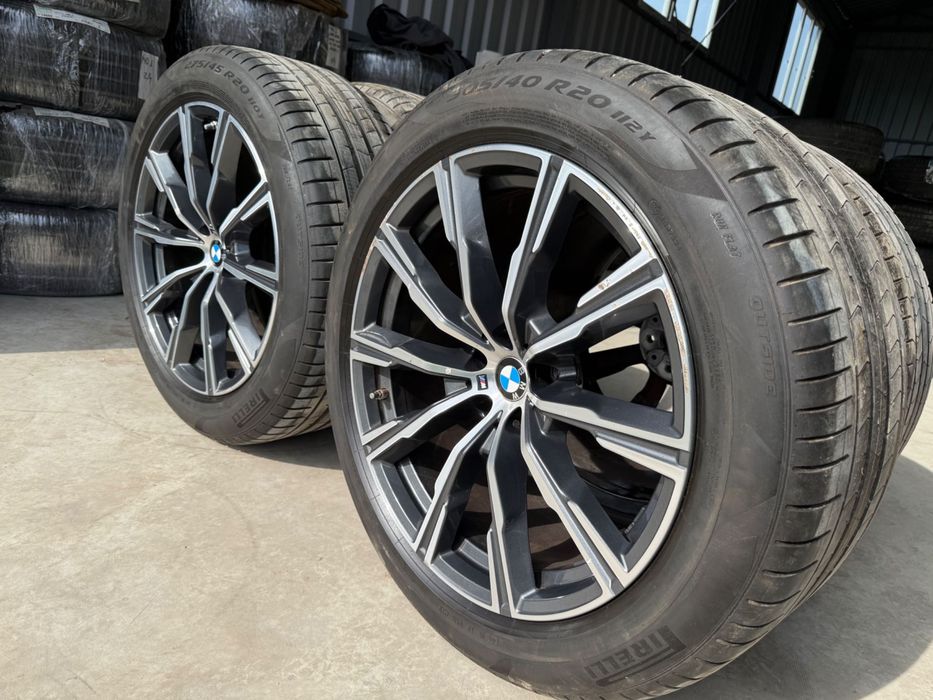 Jante Originale BMW X5,X6 (G05,G06) R20 M740 Anvelope vară Pirelli