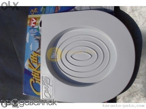 Citykitty Преход за тоалетна чиния за Котки - котешка тоалетна