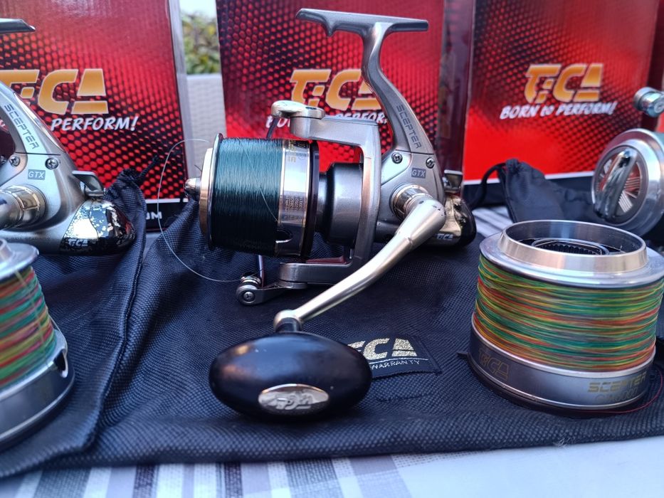 Продавам 4бр шаранджийски макари Tica Scepter GTX