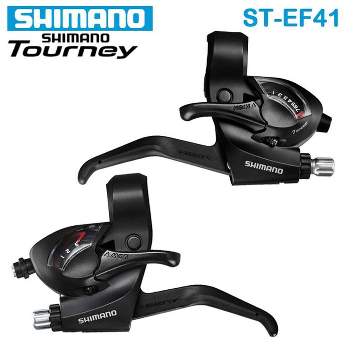Комбинирани палцови команди с лостчета SHIMANO ST-EF41 3x6-18с/3х7-21с