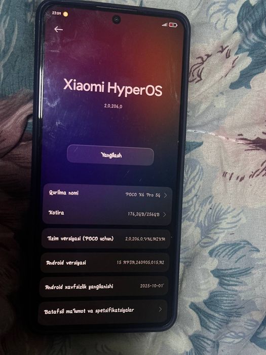 Xiaomi POCO x6 pro 5g