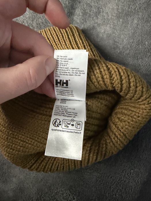 Helly Hansen Rib beanie caciula unisex maro din tricot marime OS noua