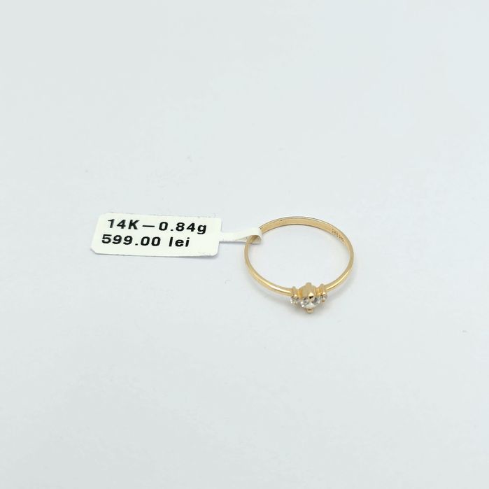 Bijuteria Royal inel din aur 14k  0.84 gr