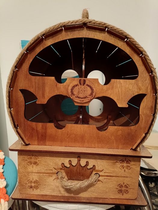 Бар бочка для напитков из дерева