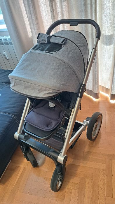 Mutsy I2 Icon детска бебешка количка Sky blue Пълен комплект EVO NIO