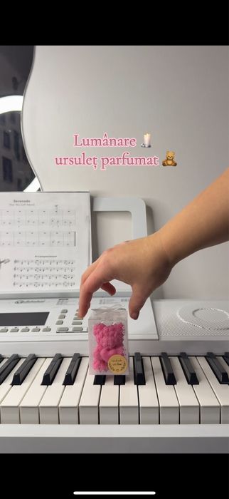 Ursuleț lumânare parfumată